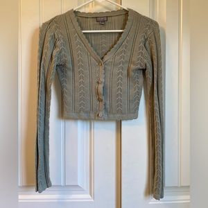 Cropped cardigan